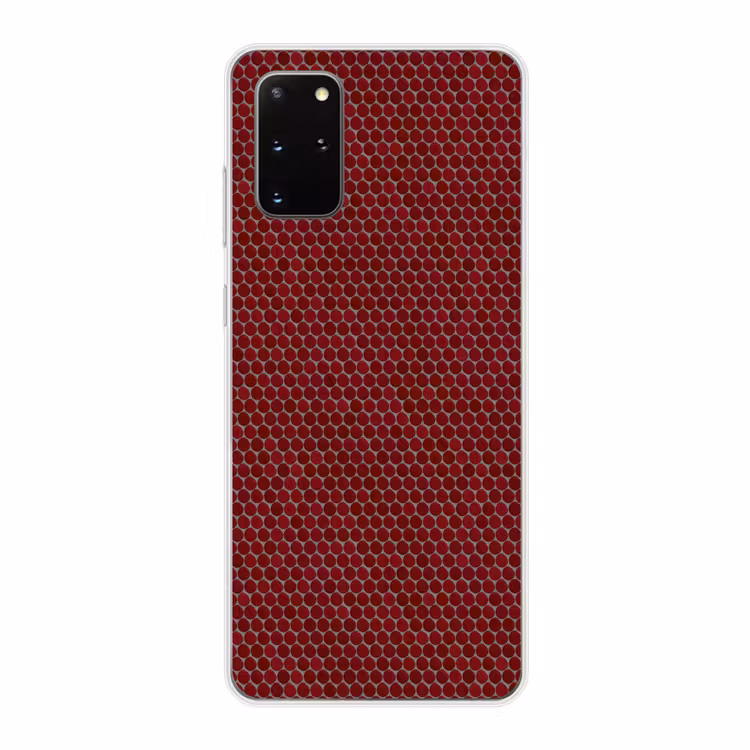 Telefoonhoesje - Penny - Mozaïek - Rond - Rood — 1