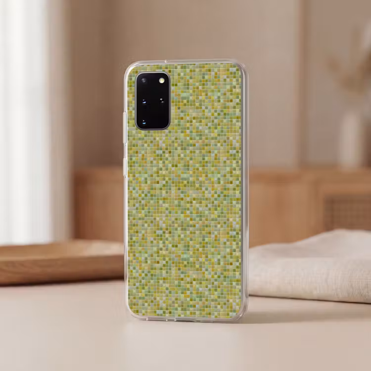 Telefoonhoesje - Mozaïek - Patroon - Groen — 3