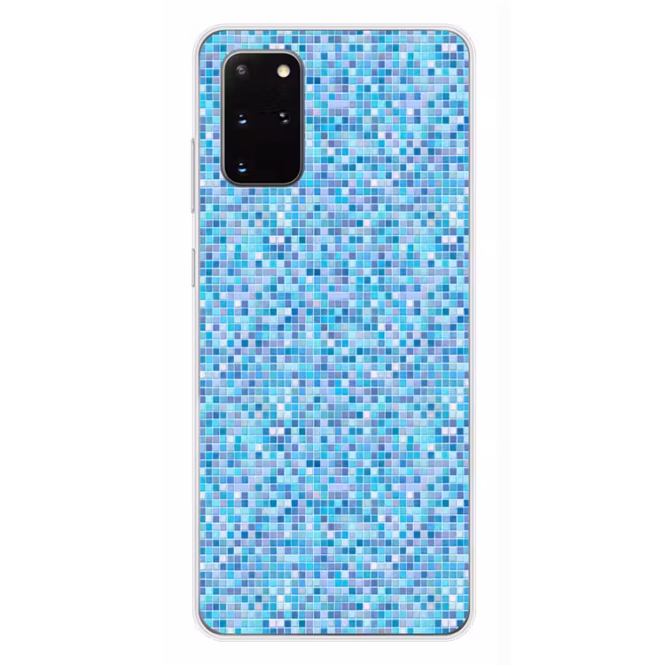 Telefoonhoesje - Mozaïek - Patroon - Turquoise — 4