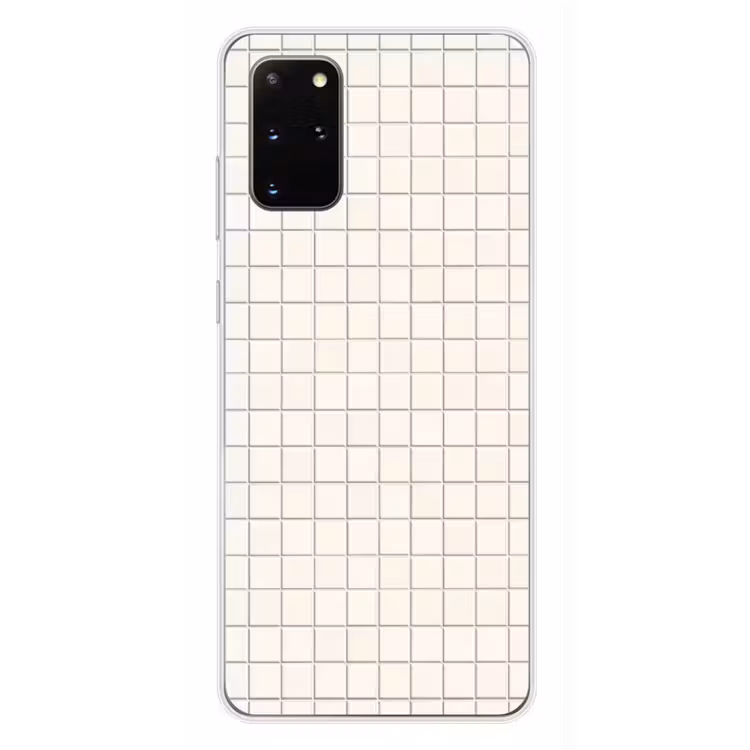 Telefoonhoesje - Patroon - Tegels - Wit — 4