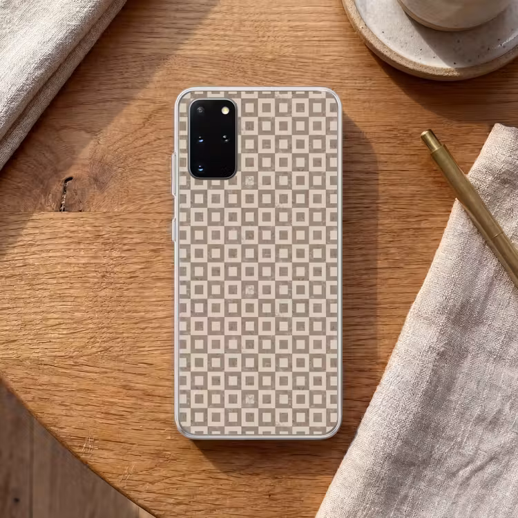 Telefoonhoesje - Patroon - Marmer - Beige — 2