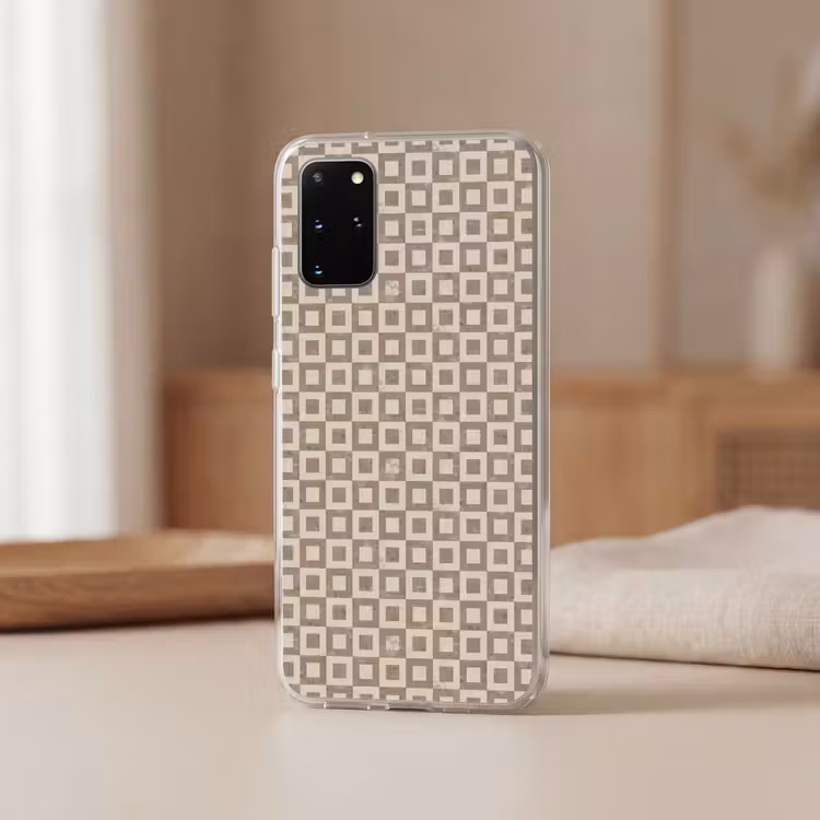 Telefoonhoesje - Patroon - Marmer - Beige — 3