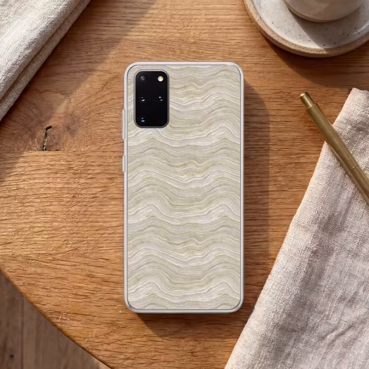 Telefoonhoesje - Patroon - Sereen - Groen — 2