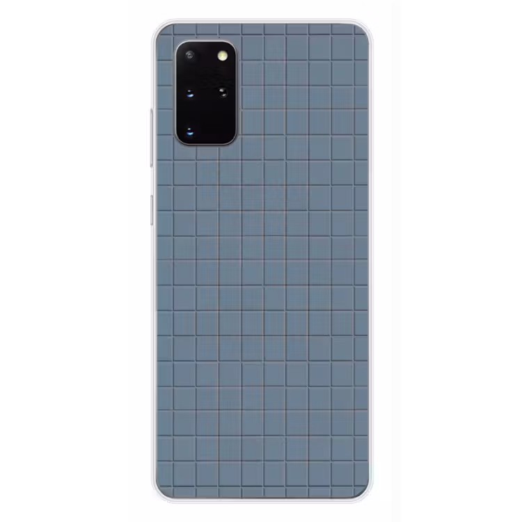 Telefoonhoesje - Patroon - Tegel - Blauwgrijs — 4
