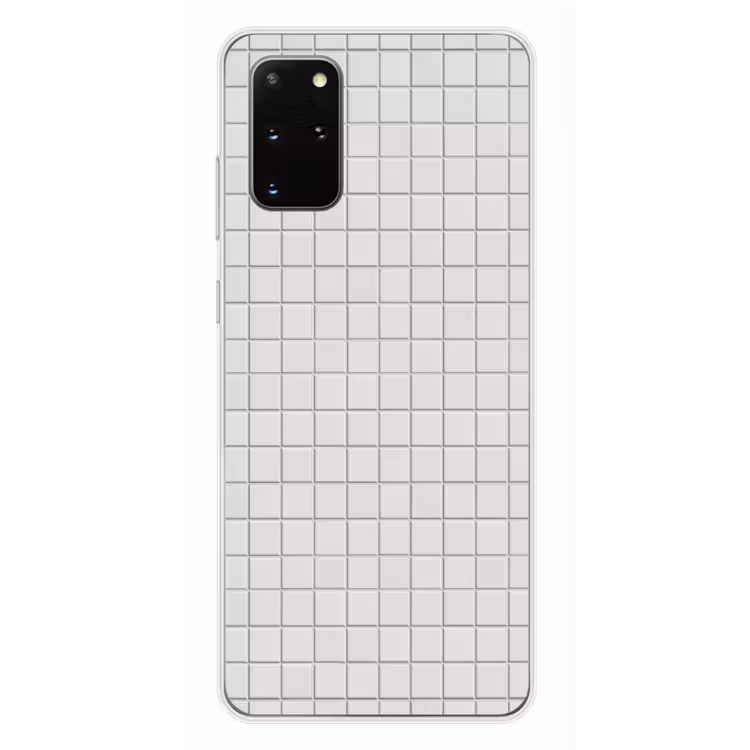 Telefoonhoesje - Patroon - Tegels - Grijs - Wit — 4