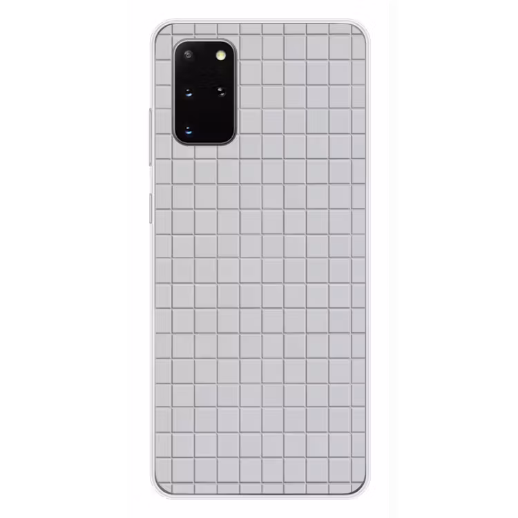 Telefoonhoesje - Patroon - Tegels - Licht - Grijs — 4