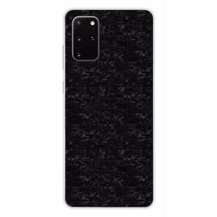 Telefoonhoesje - Tegels - Patroon - Marmer - Zwart — 4