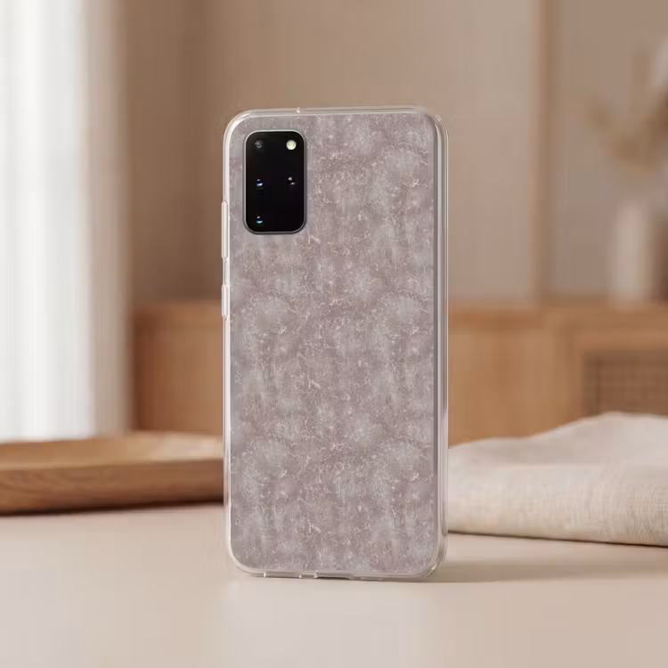 Telefoonhoesje - Marmer - Patroon - Mauve — 3