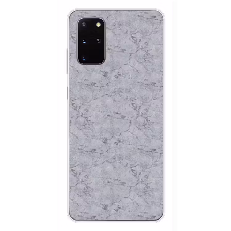Telefoonhoesje - Marmerplaat - Patroon - Grijs — 4