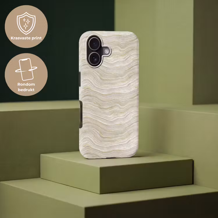 Telefoonhoesje Toughcase - Patroon - Sereen - Groen — 7