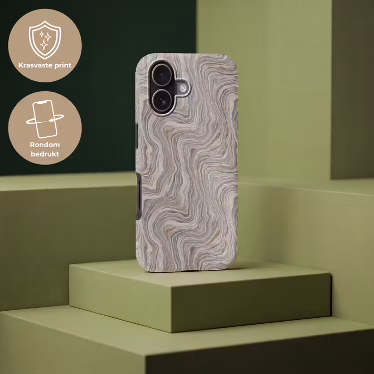 Telefoonhoesje Toughcase - Patroon - Textuur - Grijs — 7