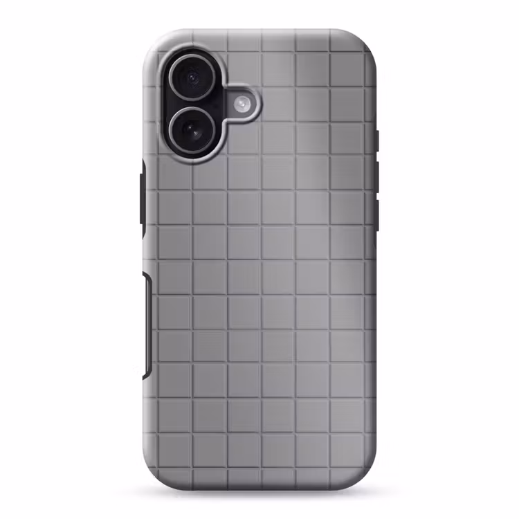 Telefoonhoesje Toughcase - Modern - Patroon - Grijs — 1