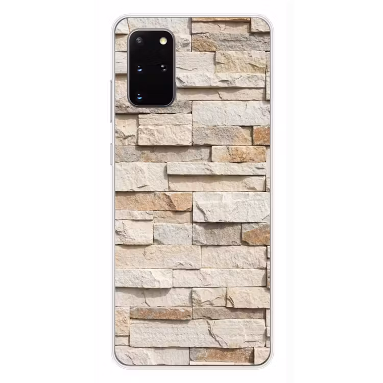 Telefoonhoesje - Steen - Muur - Textuur - Rustiek - Beige — 4