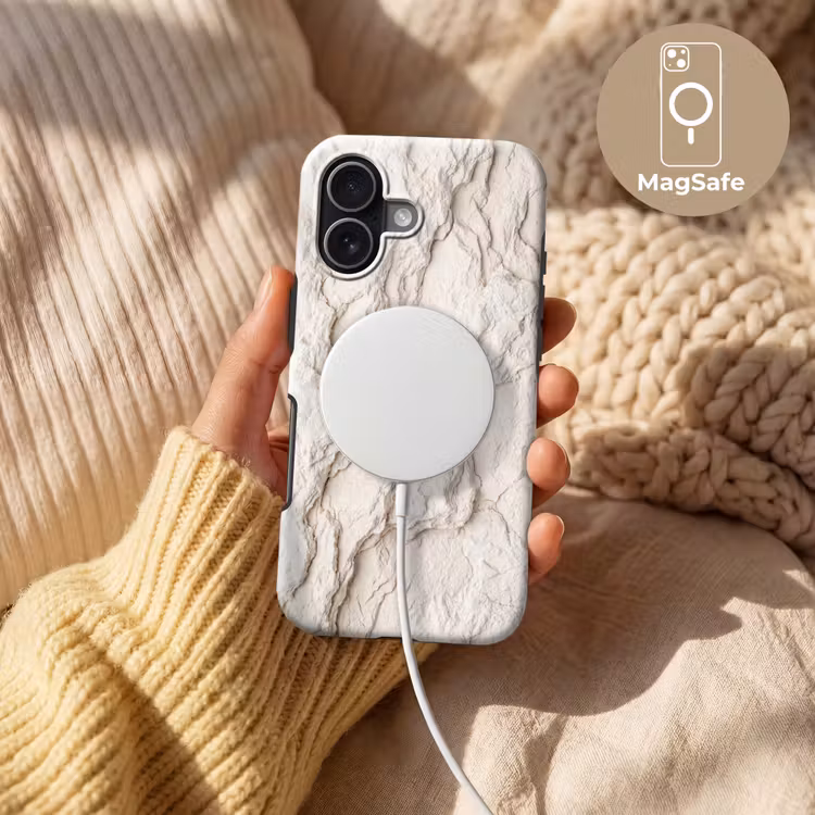 Telefoonhoesje Toughcase - Rots - Structuur - Natuur - Beige - Abstract — 8