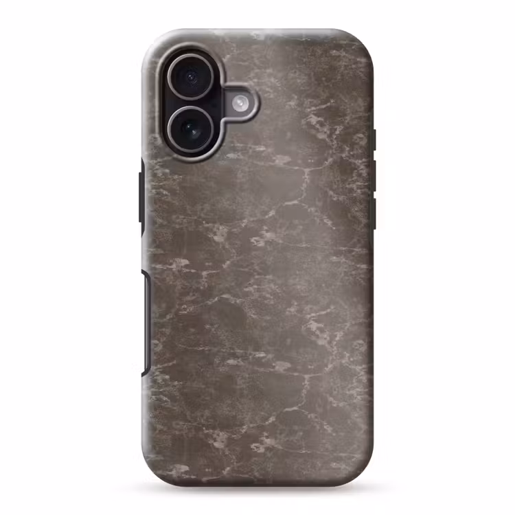 Telefoonhoesje Toughcase - Marmer - Aders - Bruin — 1