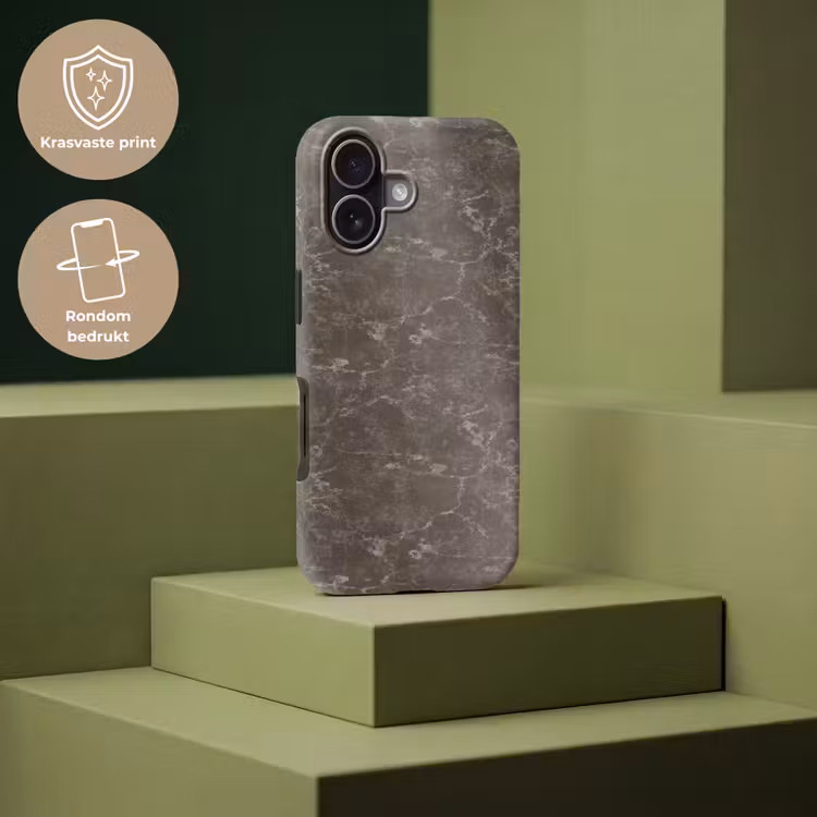 Telefoonhoesje Toughcase - Marmer - Aders - Bruin — 7