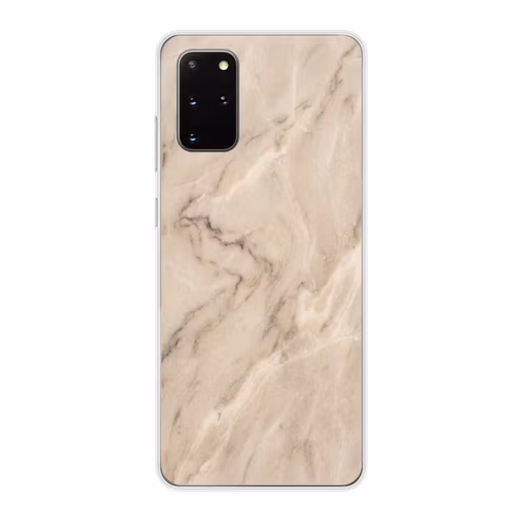 Telefoonhoesje - Marmer - Patroon - Abstract - Modern - Beige — 1