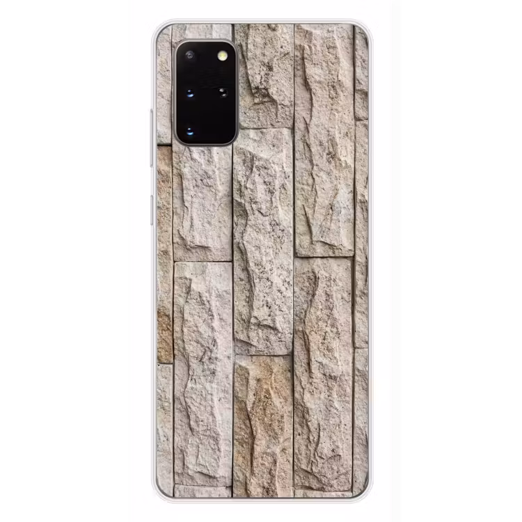 Telefoonhoesje - Muur - Steen - Ruw - Beige - Textuur — 4