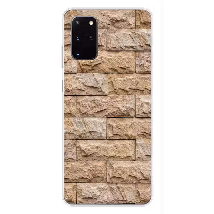 Telefoonhoesje - Muur - Steen - Ruw - Textuur - Beige — 4