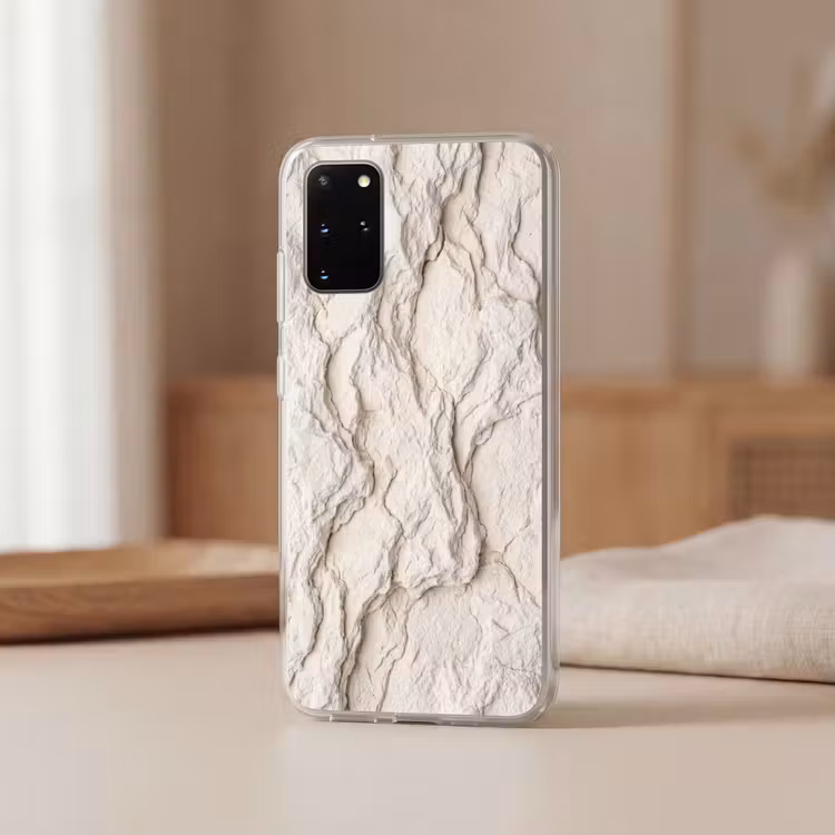 Telefoonhoesje - Rots - Structuur - Natuur - Beige - Abstract — 3