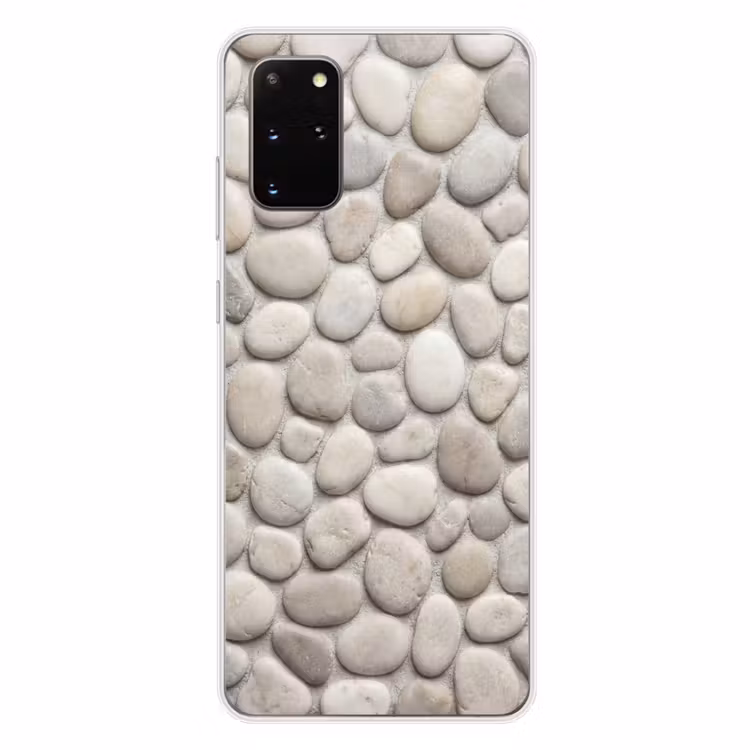 Telefoonhoesje - Steen - Kiezel - Natuur - Minimalistisch - Beige — 4