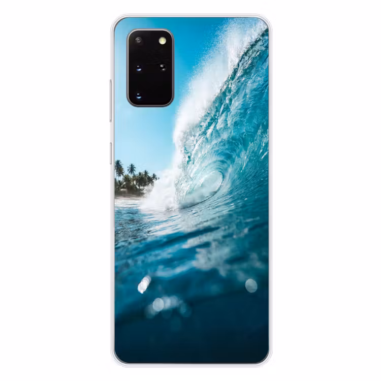 Telefoonhoesje - Oceaan - Golf - Strand - Natuur - Blauw — 4