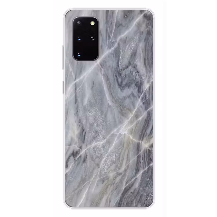 Telefoonhoesje - Marmer - Ader - Patroon - Abstract - Grijs — 4