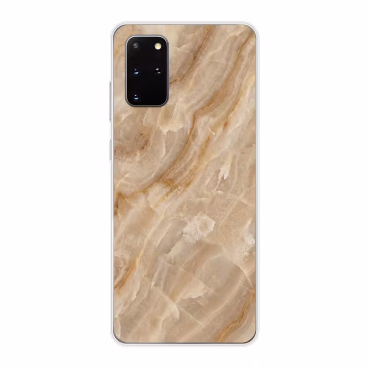 Telefoonhoesje - Steen - Ader - Natuur - Modern - Beige — 1