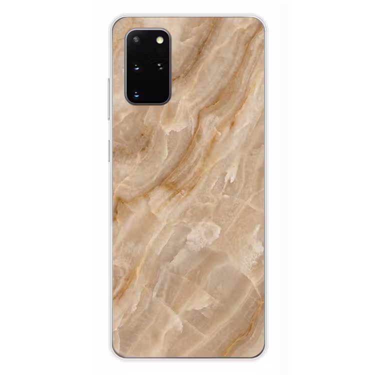 Telefoonhoesje - Steen - Ader - Natuur - Modern - Beige — 4