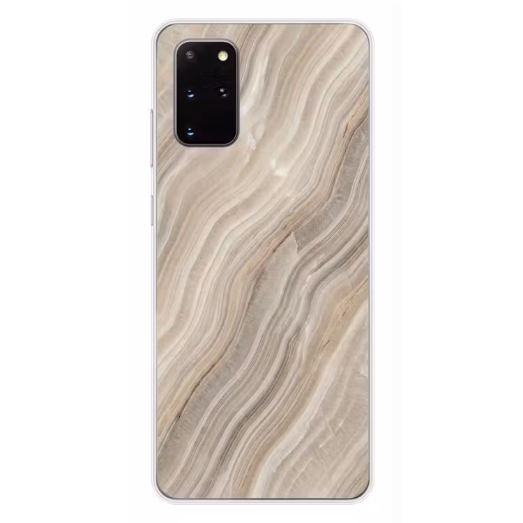 Telefoonhoesje - Textuur - Golvend - Abstract - Modern - Beige — 4