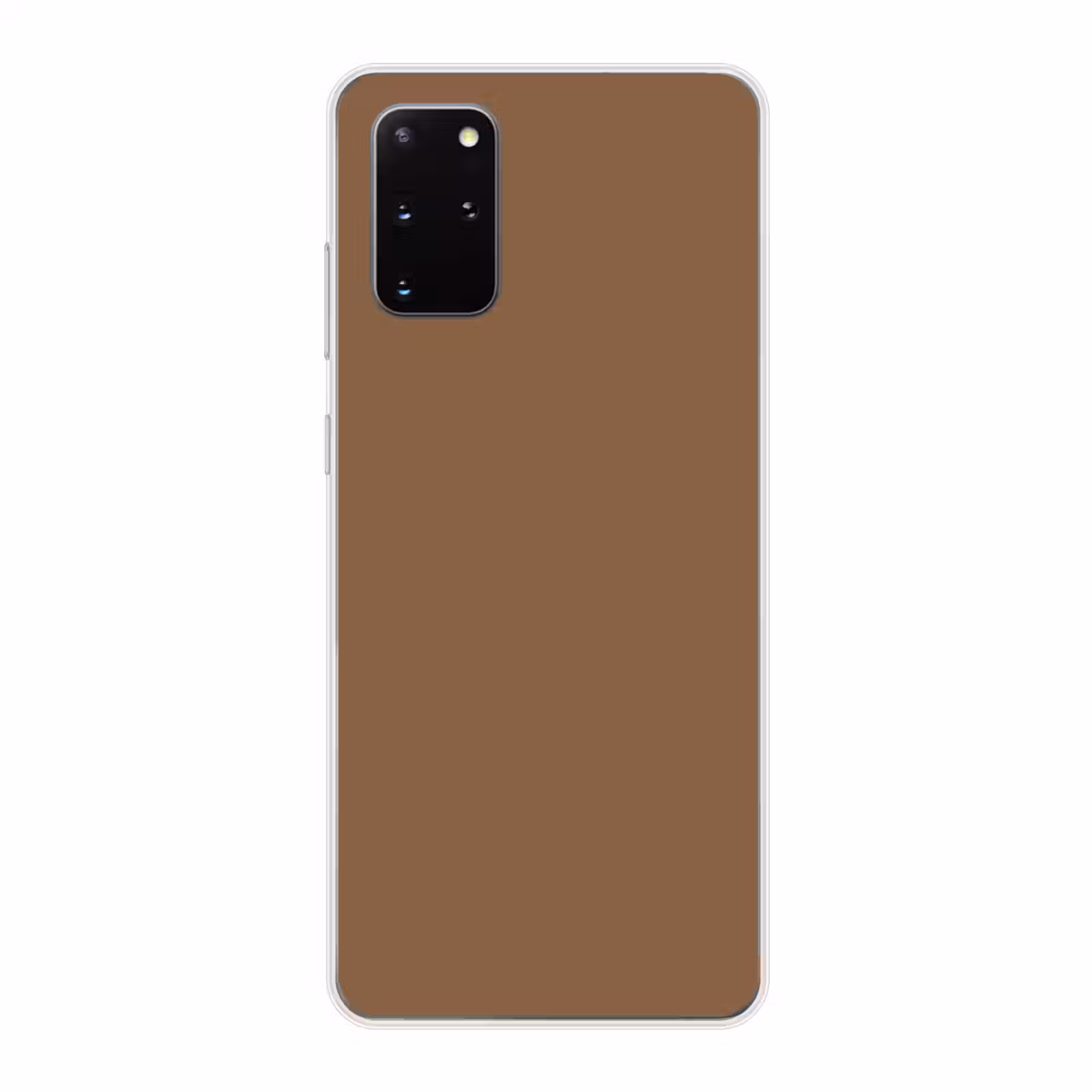 Telefoonhoesje - Soft - Walnut - Bruin — 1
