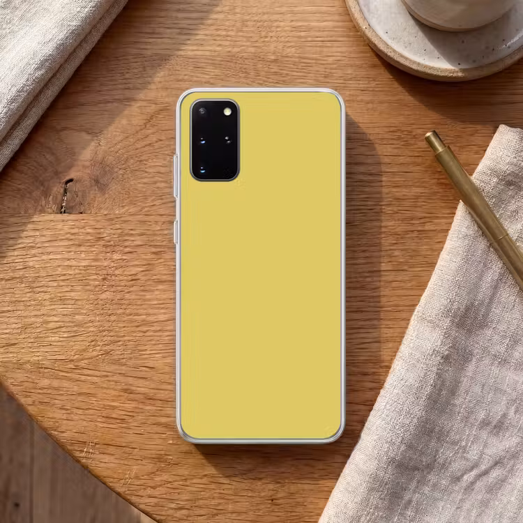 Telefoonhoesje - Golden - Ochre - Geel — 2