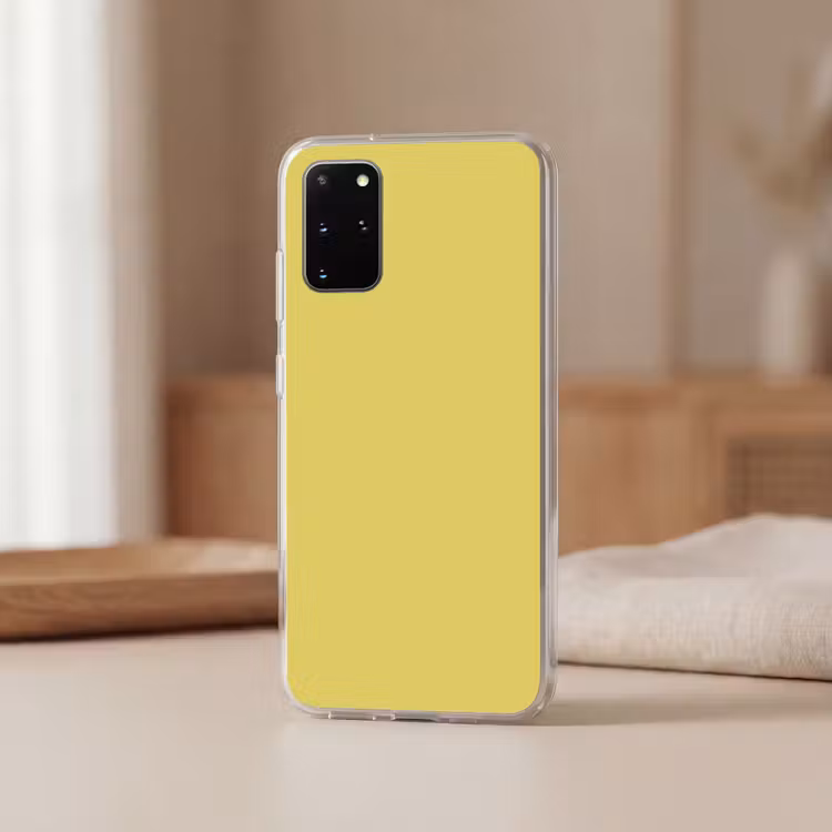 Telefoonhoesje - Golden - Ochre - Geel — 3