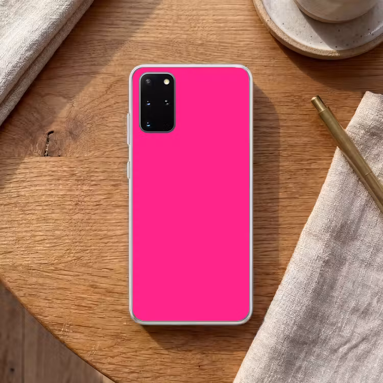 Telefoonhoesje - Hot - Fuchsia - Roze — 2