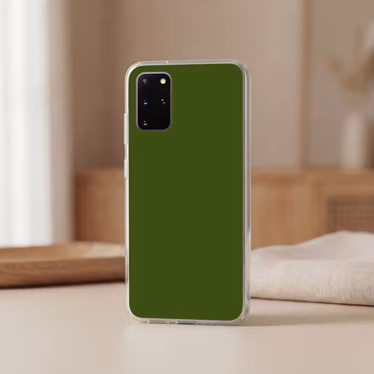 Telefoonhoesje - Olive - Drab - Groen — 3