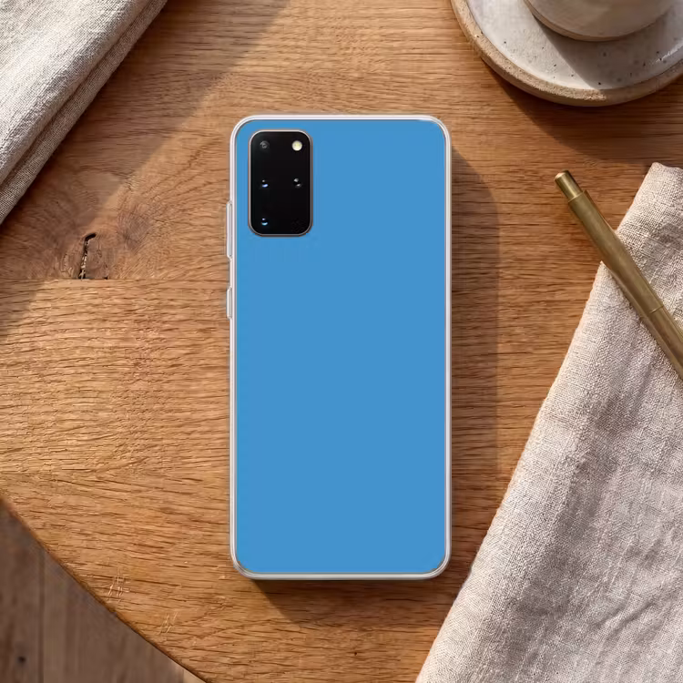 Telefoonhoesje - Steel - Blue - Blauw — 2