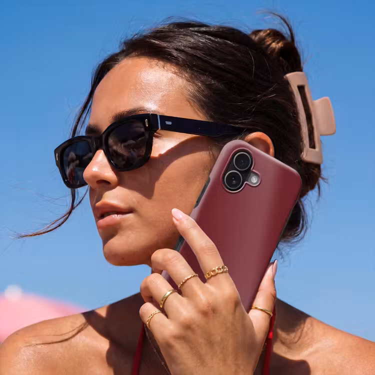 Telefoonhoesje Toughcase - Dark - Garnet - Rood — 6