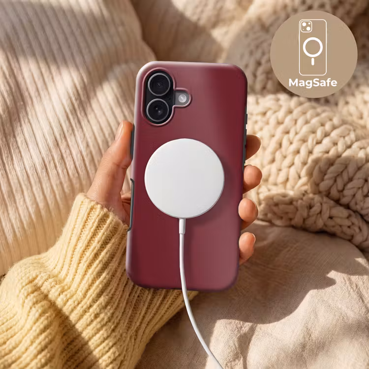 Telefoonhoesje Toughcase - Dark - Garnet - Rood — 8