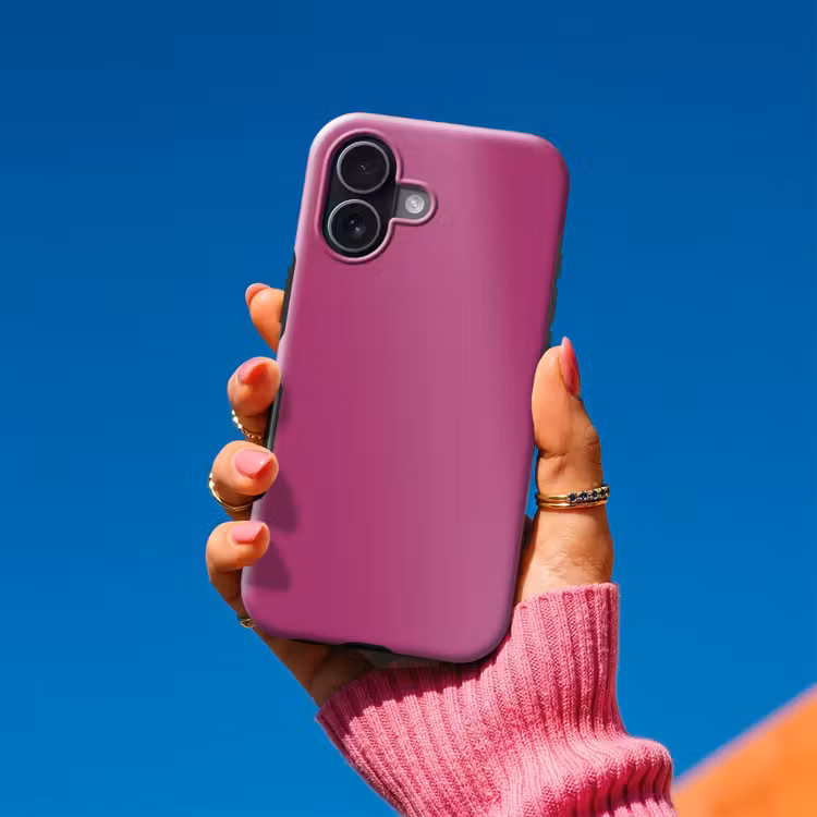 Telefoonhoesje Toughcase - Deep - Magenta - Paars — 2