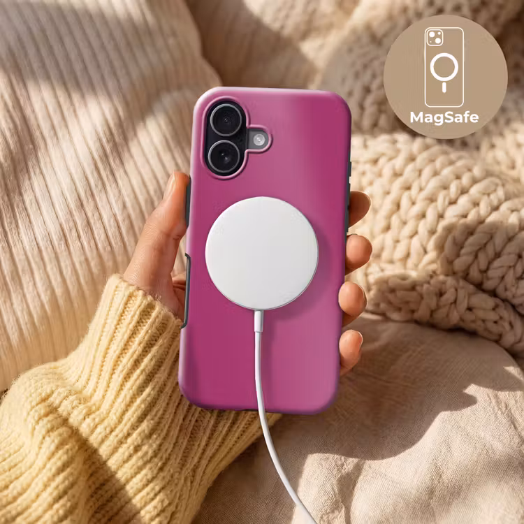 Telefoonhoesje Toughcase - Deep - Magenta - Paars — 8