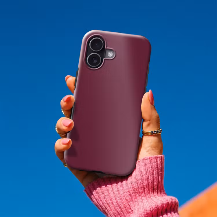 Telefoonhoesje Toughcase - Deep - Plum - Paars — 2