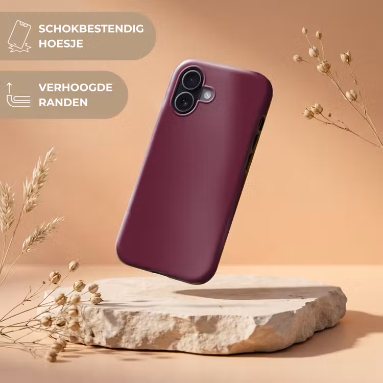 Telefoonhoesje Toughcase - Deep - Plum - Paars — 5