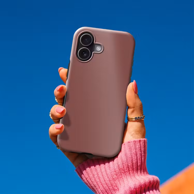 Telefoonhoesje Toughcase - Muted - Raisin - Rood — 2