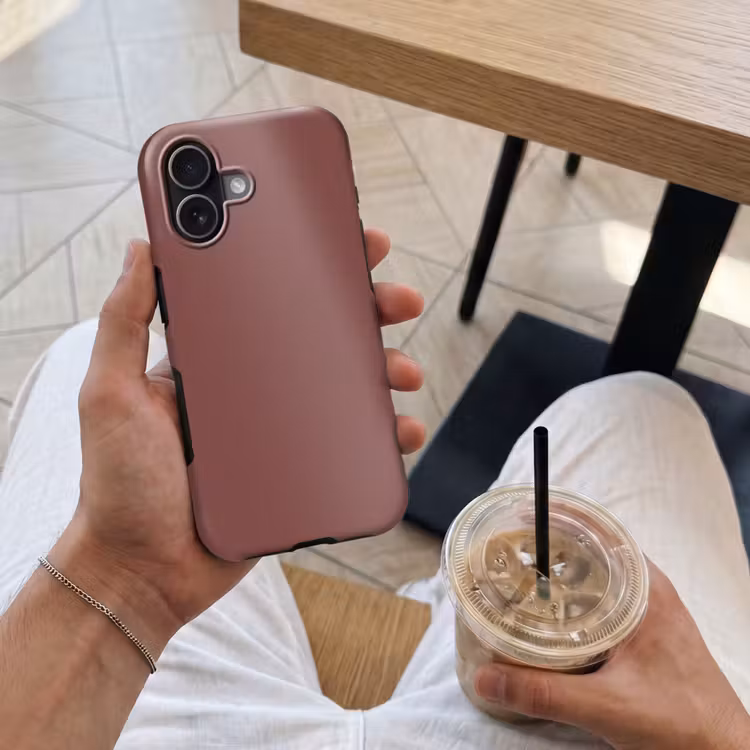 Telefoonhoesje Toughcase - Muted - Raisin - Rood — 4