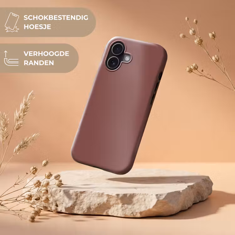 Telefoonhoesje Toughcase - Muted - Raisin - Rood — 5