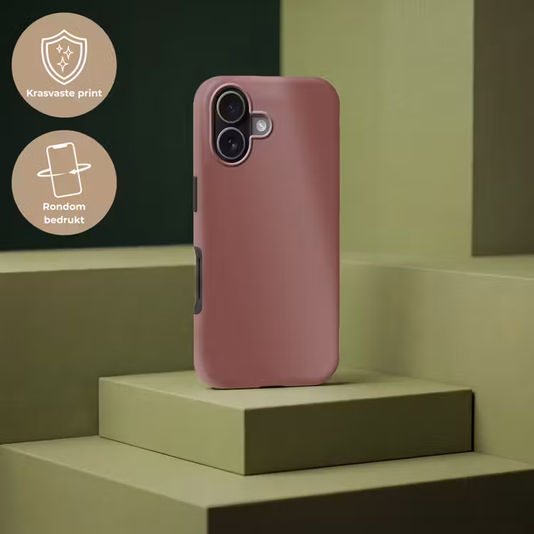 Telefoonhoesje Toughcase - Muted - Raisin - Rood — 7