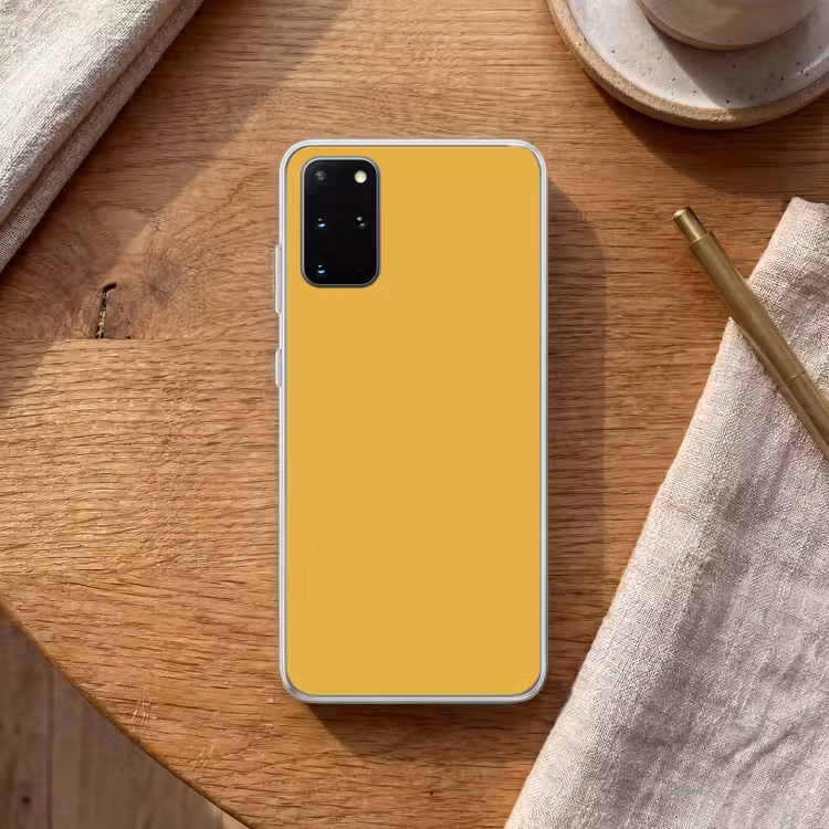 Telefoonhoesje - Joyful - Mustard - Geel — 2