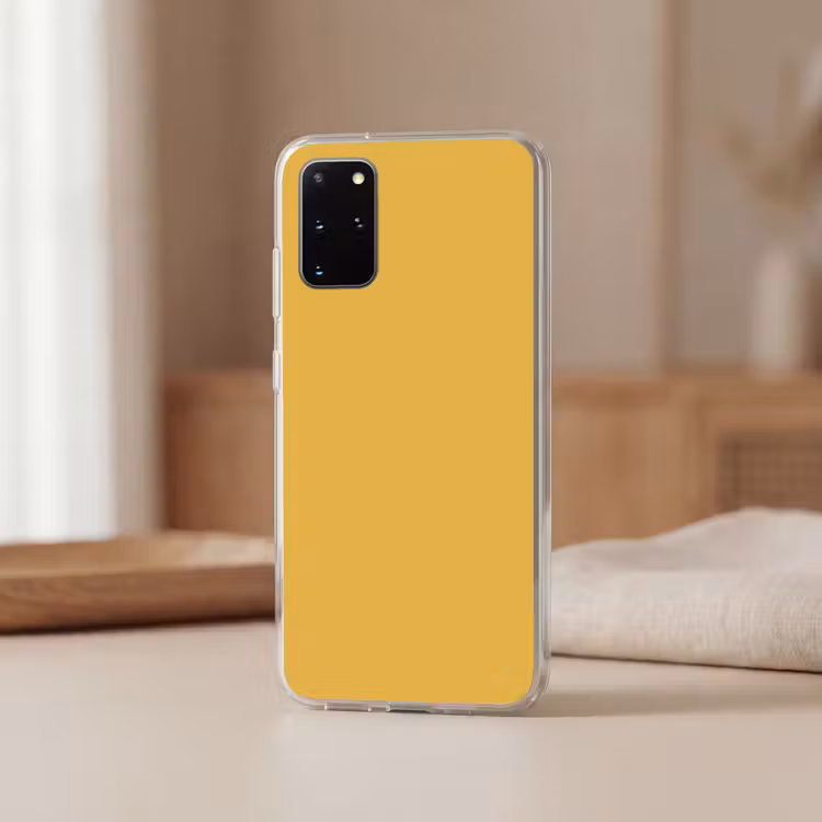 Telefoonhoesje - Joyful - Mustard - Geel — 3