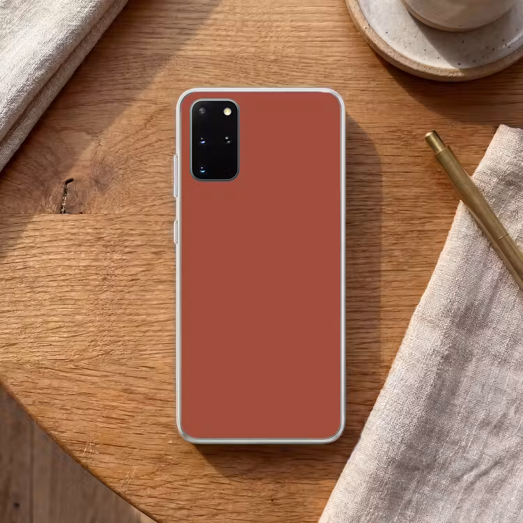 Telefoonhoesje - Rustic - Terracotta - Oranje — 2