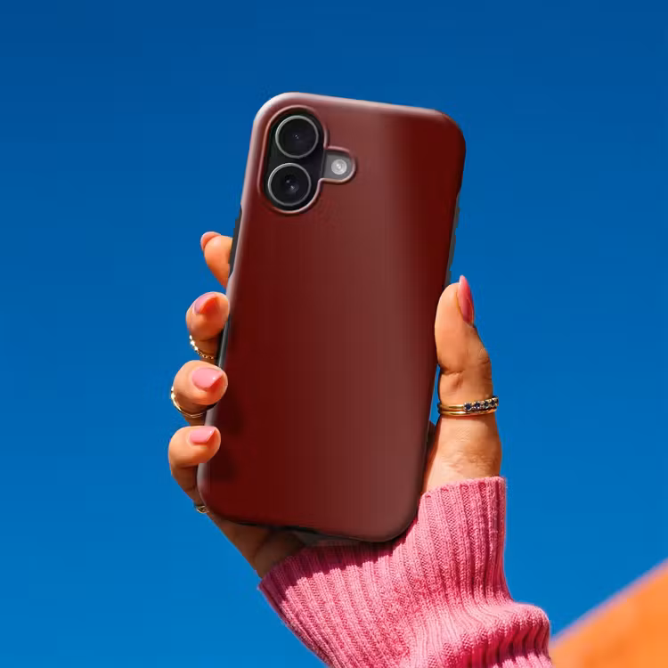 Telefoonhoesje Toughcase - Burnt - Mahogany - Rood — 2